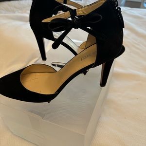 Black suede heels - with jeans or dressy